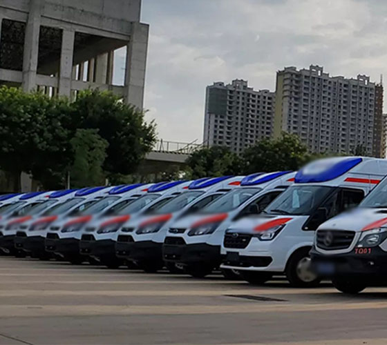 两当县服务车队展示